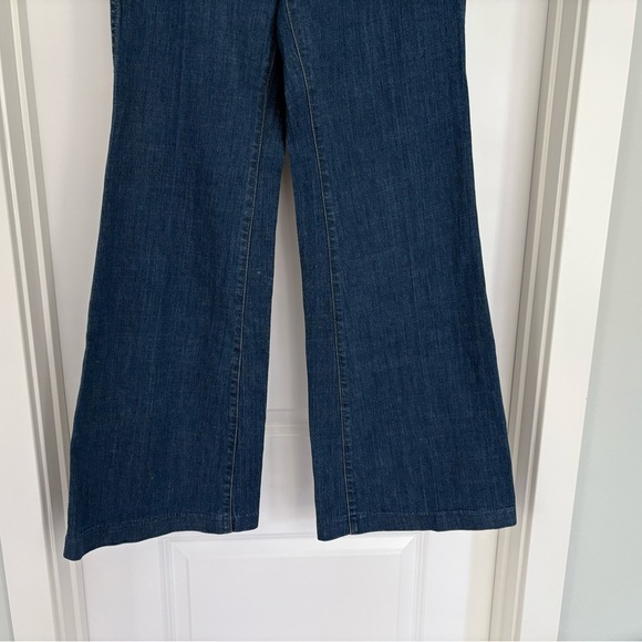 Free People Wide Flare Ultra High Rise Jeans 28 - Picture 4 of 8